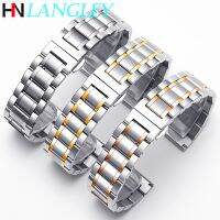 Watch Band For LONGINES WatchBand Stainless Steel Bracelet Original Master Crescent 12/13/14/15/16/17/18/19/20/21/22 mm Strapby Hs2023