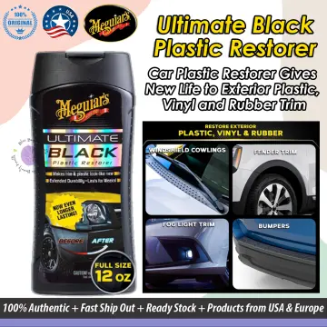 Meguiar's Ultimate Black Plastic Restorer. 12 oz