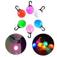 【CW】 1PC LED Pet Dog Collar Glowing Pendant Night Safety Pet Leads Necklace Luminous Bright Decor Collars for Dogs Night Light