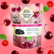 Cherry Khô Hữu Cơ Sunny Fruit Organic Tart Cherries 100g - Cherry Sấy Khô