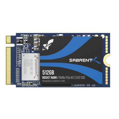 Sabrent 512GB Rock NVMe PCle M.2 2242 SSD พร้อมส่ง