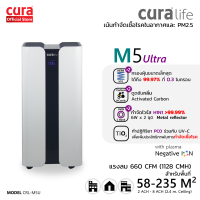 CURA Life M5 Ultra Air Purifier เครื่องฟอกอากาศ (CRL-M5U)