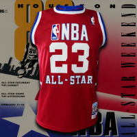 เสื้อบาส เสื้อบาสเกตบอล NBA ALLSTAR 1989 เสื้อทีม ออลสตาร์ 1989 #BK0195 รุ่น Michal Jordan#23 ไซส์ S-5XL