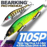 BEARKING Beste preis professionelle fischerei lockt minnow Künstliche köder 11cm 14g heißer modell wobbler penceil köder popper tackles