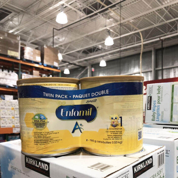 ส่งตรงไปยัง Mead Johnson, Canada นมผงสำหรับทารกสูตรเดียว Enfamil A + 1