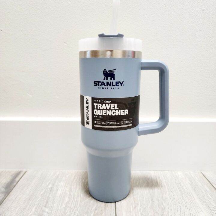 Stanley The Flowstate Quencher H2.O Tumbler 40oz Ounce Chambray Blue ...