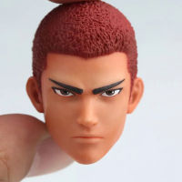 [ตลก NaiNaiKei]1:6 Scale Headsculpt Slam Sakuragi ดอกไม้สีแดง Headplay Headplay Dunk สำหรับ12นิ้ว Action Figure ชาย Body Collection