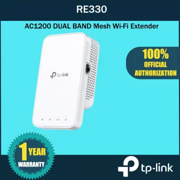 TP-Link AX1500 WiFi Extender Internet Booster, WiFi 6 Range Extender Covers  up to 1500 sq.ft and 25 Devices,Dual Band up to 1.5Gbps Speed, AP Mode