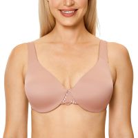 Womens Plus Size Lace Seamless Minimizer Bra Underwire Full Coverage Non-padded Underwear 34 36 38 40 42 46 D DD E F G