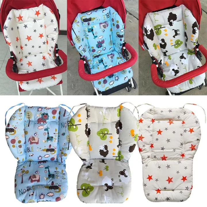 SDIOUS Cartoon Cotton Thick Car Seat Mat Warm Booster Seats Cushion Feeding  Chair Mat Kids Highchair Cushion Mat Baby Stroller Cushion Pad | Lazada PH
