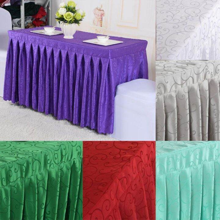 Conference Room Table Cloth Skirt Square Long Tables Set Mensal Tablecloth Lazada