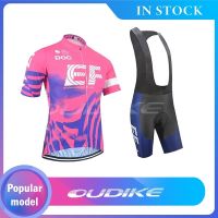 [ In Stock]OUDIKE Men Cycling Jersey MTB Bike Shirt Downhill Jersey High Quality Pro Team Mountain Bicycle Clothing set Summer Short-sleeved Mens Cycling Jerseys Sweat-absorbent Breathable and Quick-Drying Cycling Jerseys