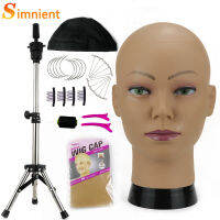 Mannequin Head With Tripod For Making Wig Hat Glasses Display Cosmetology Manikin Head For Makeup Practice Wig Install Kit