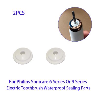 2ชิ้นสำหรับแปรงสีฟันไฟฟ้า Philips Sonicare 6ชุดหรือ9ชุดแปรงสีฟันไฟฟ้าชิ้นส่วนที่ผนึกกันน้ำ