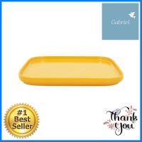 จานเหลี่ยม PORCELAIN 10 นิ้ว KECH SOLID YELLOWPORCELAIN SQUARE-SHAPED PLATE KECH 10IN SOLID YELLOW **คุ้มที่สุดแล้วจ้า**