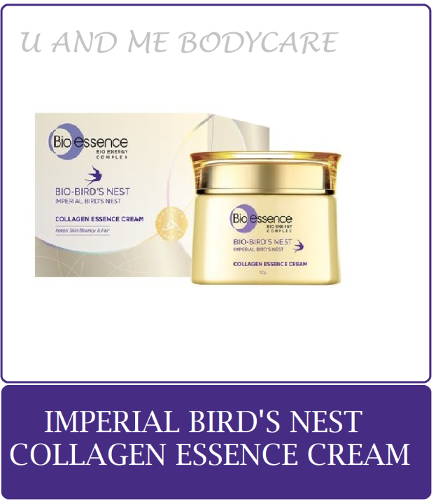 BioEssence Bio Bird Nest Collagen Essence Cream 50g Lazada