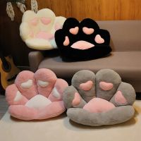 【Home aesthetics】 Bantal Kursi ที่วางแขนรูปการ์ตูนรูปกรงเล็บหมีหมอนพนักพิงหมอนเก้าอี้ริมหน้าต่างพื้นเครื่องประดับในร่ม