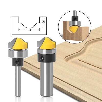 แผงเลียนแบบปลาย 1pc Ogee Wood Router Bit Tungsten Wood Milling Cutters เครื่องมืองานไม้ 6.35mm / 8mm / 12mm / 12.7mm Shank