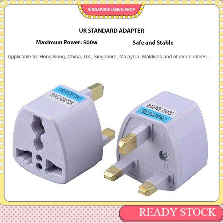Singapore Universal Adapter Converter 3Pin Conversion Plug Universal Adapter Singapore