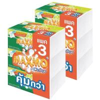 แม๊กซ์โม่ กระดาษอเนกประสงค์อินเตอร์โฟลด์ 90 แผ่น ( เซ็ต 2 แพ็ค 6 ห่อ)