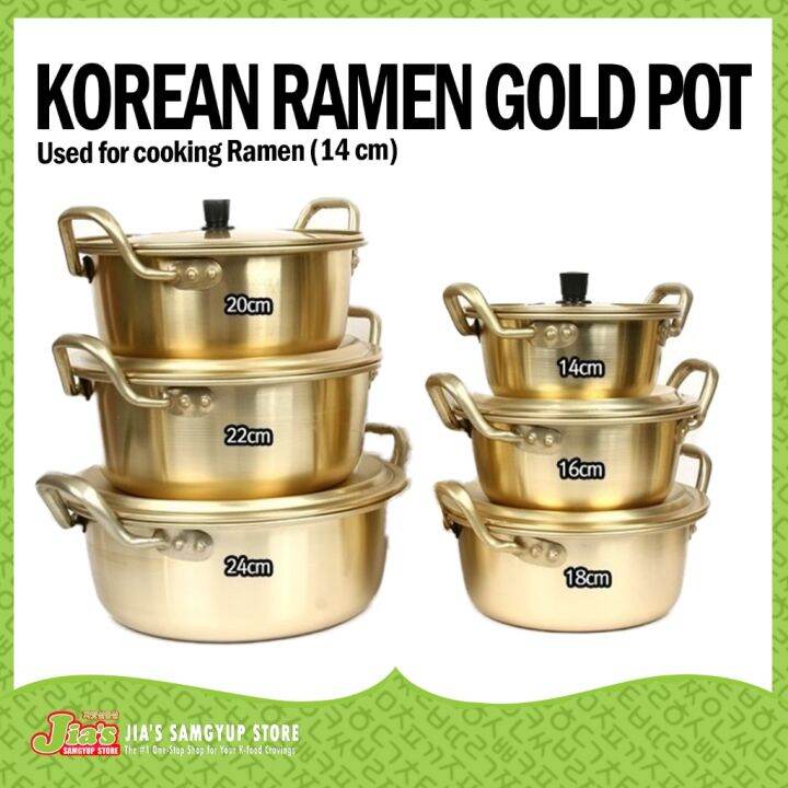 Korean Ramen Gold Pot (14cm) | Lazada PH