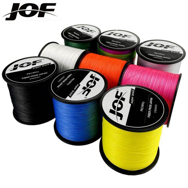 jof-senar-pancing-pe-สานคุณภาพ-x8-500ม-300ม-8-2-35-8กก-ปลาคาร์พแบบถักเส้นใยแบบหลายเส้นญี่ปุ่น