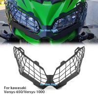 ■ ฝาครอบป้องกันไฟหน้าไฟฉายคาดศีรษะสำหรับ Kawasaki VERSYS 1000 2015 2016 2017 2018 2019อุปกรณ์เสริมมอเตอร์ไซค์