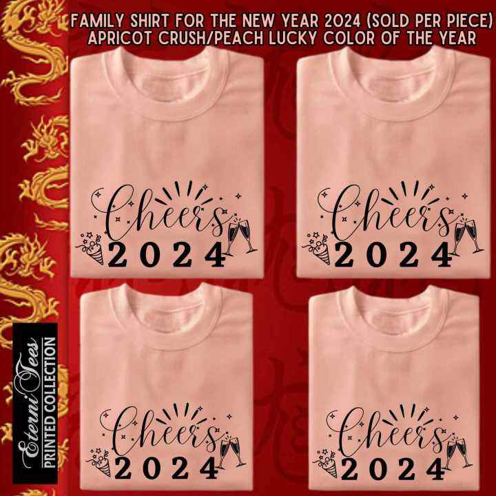 Family Shirt New Year 2024 Color Of The Year Apricot Crush Lazada PH   C4b9eda6a9d73c838c6c12daed848f83  720x720q80 