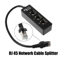 【cw】 LAN Ethernet Network RJ45 1 To 3 Splitter Cable x Female Male Plug Computer Cables ！