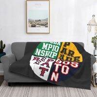 Inspirational Gifts For Father CPR Boston City Of Champions Sport Quad Throw Blanket For Room Decor