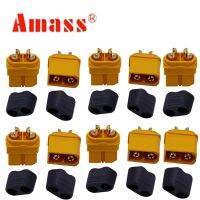 HVJ-10 X Amass Xt60 Xt60h Plug Connector With Sheath Housing 5 Male 5 Female 5 Pair  20%off