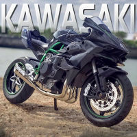 1:12ล้อแม็กรถจักรยานยนต์ Kawasaki-H2R นินจา XDiavel D Iecast แข่งรถจักรยานยนต์รุ่นของเล่นเพชรประดับกีฬาจักรยานของเล่นสำหรับเด็กของขวัญ