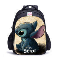 ดิสนีย์ Lilo Stitch เด็กกระเป๋าเป้สะพายหลังชายหญิงโรงเรียนกระเป๋าสะพายถุงทุกวันวัยรุ่นนักเรียนวิทยาลัย Mochila