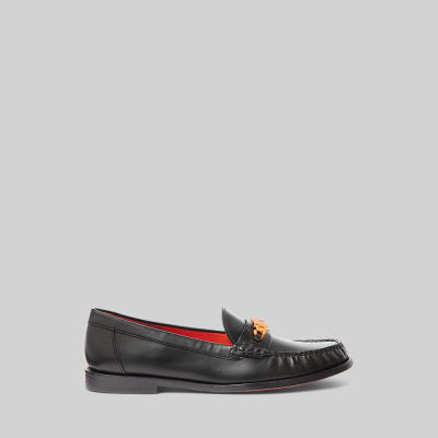 Polo Ralph Lauren LOAFER Polo ID Calfskin Loafer รองเท้า รุ่น WAPOFTW0C920047 สี 001 BLACK