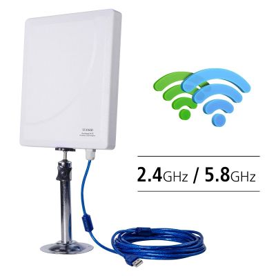 Melon 600Mbps USB Wireless Wifi Adapter Antenna Dual Band Network Wifi Dongles Adapter Outdoor indoor
