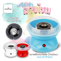 เครื่องทำสายไหม COTTON CANDY MAKER ((สีฟ้า)) เครื่องทำสายไหม Mini สีหวานสดใส ใช้งานง่าย