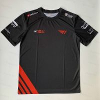 2023 LOL LCK SKT T1 เสื้อทีม Faker Keria Teddy Cuzz Canna ชื่อที่กำหนดเองแฟนเสื้อยืดเครื่องแบบผู้ชาย