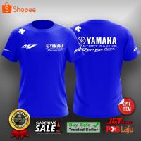 （Can Customizable）T-Shirt Yamaha Racing Factory-Blue Color（Adult and Childrens Sizes）