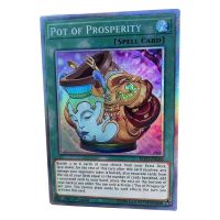 ORICA YUGIOH DIY Proxy Cards Pot of Prosperity Collection Rare English Non-Original