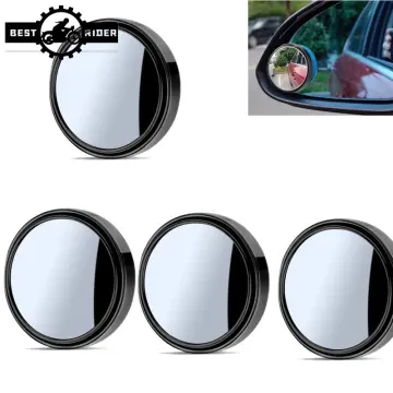 Cheap FONKEN 2pcs Rearview Mirror Small Round Mirror Car Blind