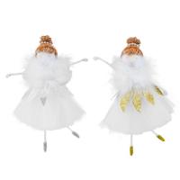 Angel Doll Hanging Ornament Ballerina Christmas Tree Ornaments Ballerina Tree Hanging Ornaments Decorative Angel Doll Crafts Elves for Christmas Party Decorations ordinary