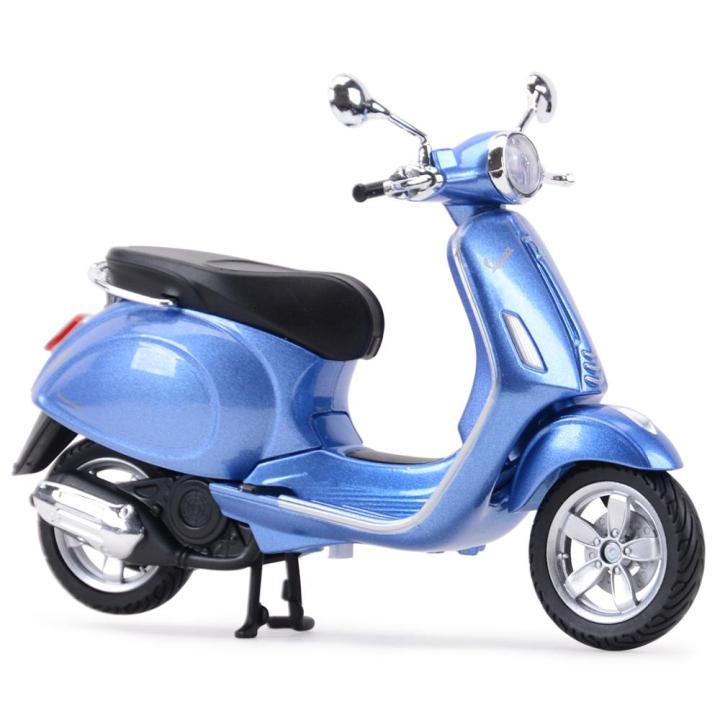 โมเดลรถจักรยานยนต์-maisto-1-12-piaggio-vespa