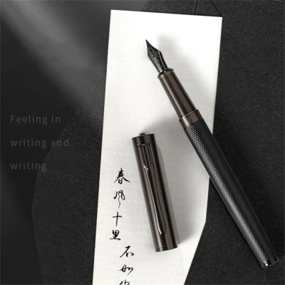 SHI YUN โรงเรียน Ef/f Nib สำนักงานเล็กพิเศษสีดำป่าปากกาของขวัญปากกาเซ็นชื่อปากกาคัดลายมือปากกาปากกาหมึกซึม