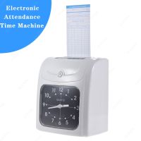 Electronic Employee Time Clock Recorder Attendance Machine Card for Recording Office Factory Warehouse