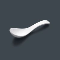 white Soup Spoons Japanese Rice Spoons Melamine Spoon Sauces Soup Spoon Porridge Spoon Ramen R011 Cooking Utensils