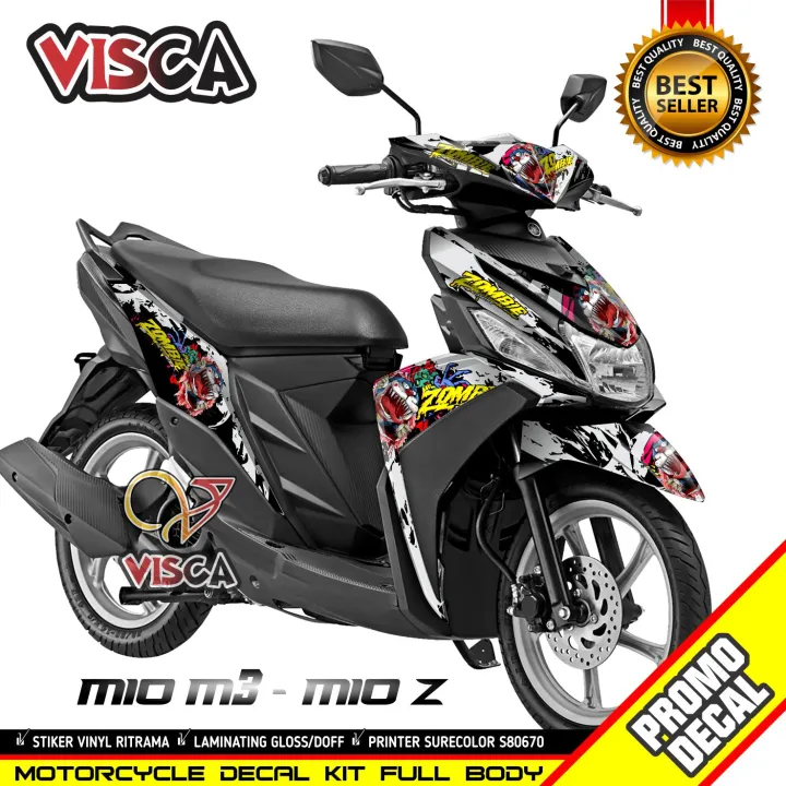 Decal MIO M3 Full Body Stiker MIO M3 Full Body Striping MIO M3 Variasi