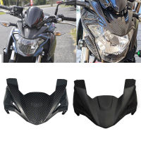 Fit สำหรับ Kawasaki Z650 2017 2018 2019รถจักรยานยนต์ด้านหน้าไฟหน้าด้านบนฝาครอบหัว Cowl จมูก Fairing Z 650อุปกรณ์เสริม