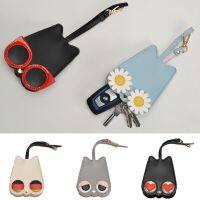 ‖ car accessories ‖ PUOU INS PU Leathe Car Key Case กระเป๋ากุญแจการ์ตูน Multifunctional Key Cover กระเป๋าใส่เหรียญผู้ถือบัตร Key แม่บ้านพวงกุญแจกรณี