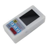 Chunrenjief เครื่องตรวจจับมือถือ Dosimeter เครื่องตรวจจับเคาน์เตอร์เกเกอร์แบบพกพามีความไวสูงแอลซีดีเครื่องตรวจจับแบบชาร์จไฟได้สำหรับการตรวจสอบด้วยรังสีแกมมาและรังสีเอกซ์น้อยกว่า