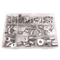 Wire Terminals Connector Cable Lugs Battery SC Terminals Glimpse of Mouth,Tinned Copper Terminals Set(120 Pcs)